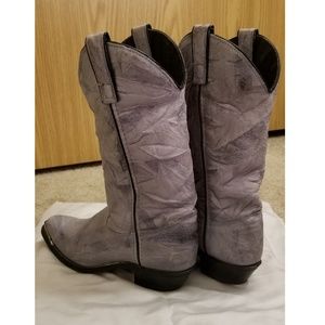 CAPEZIO Vintage Western Silver Tip Boots
